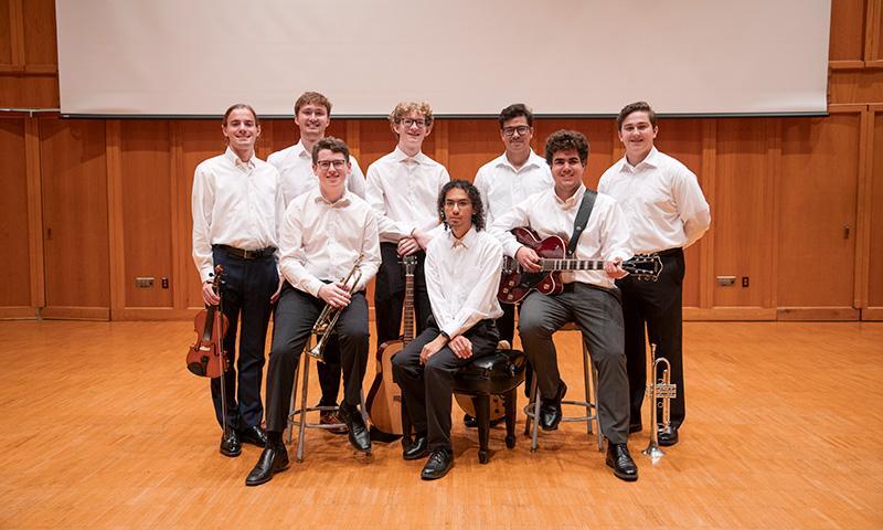 Los Pequeños Gigantes; Wabash’s first mariachi group.